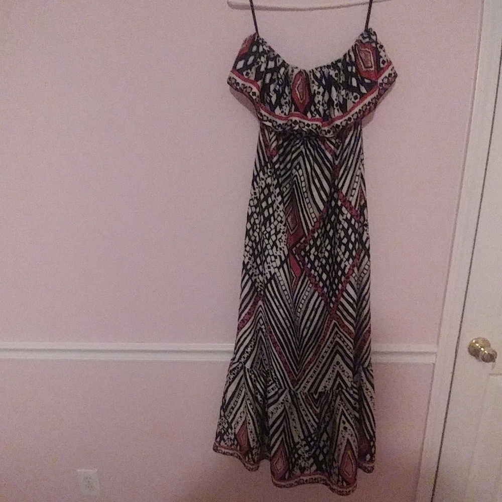 Papaya strapless dress